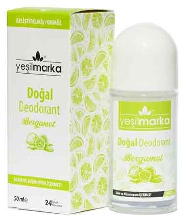 Yeşilmarka Doğal Roll On Deodorant Bergamot